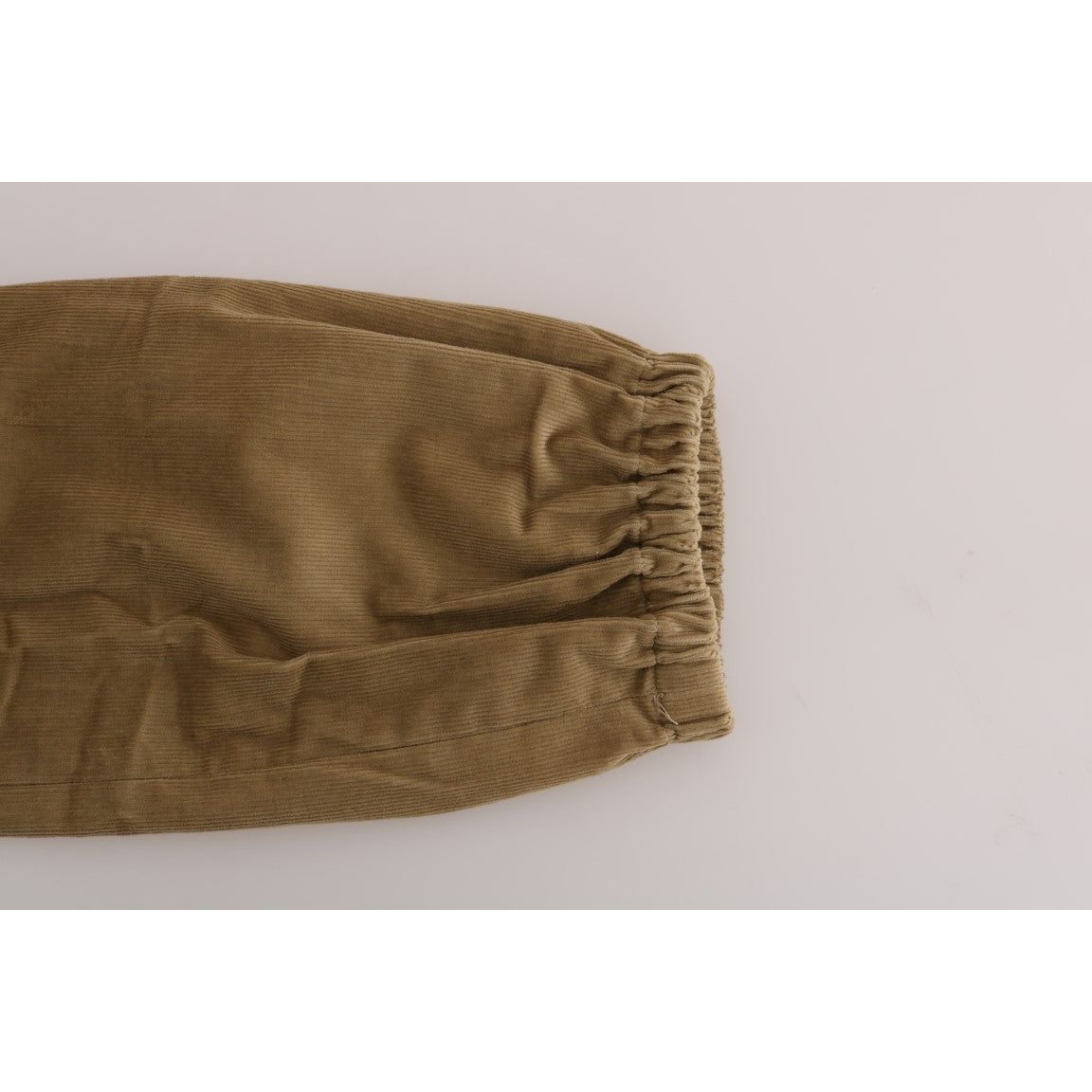 Ermanno Scervino | Beige Cotton Corduroys Pants | McRichard Designer Brands