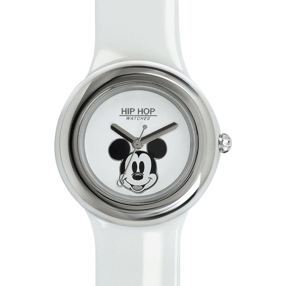 HIP HOP DISNEY COLLECTION Mod. MICKEY METAL WHITE WATCHES HIP HOP