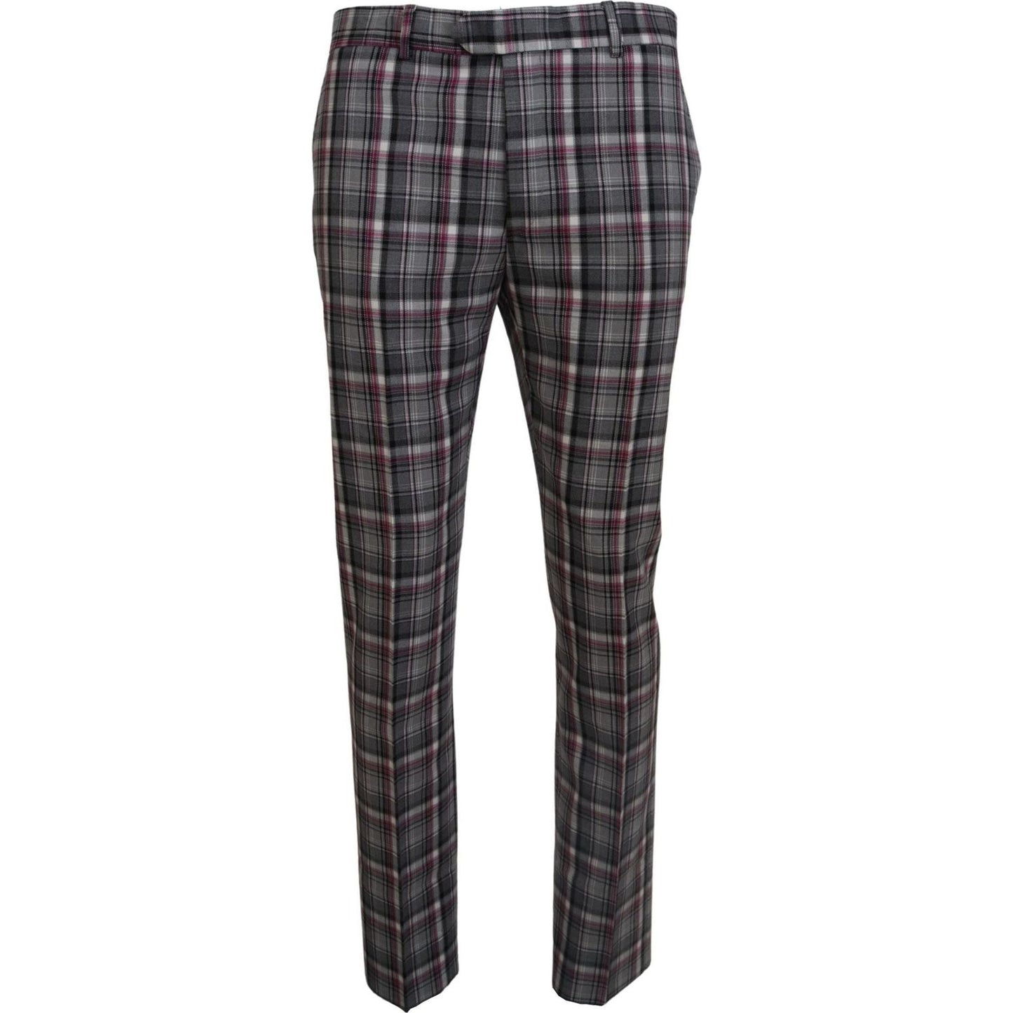 BENCIVENGA | Multicolor Checkered Men Pants - McRichard Designer Brands