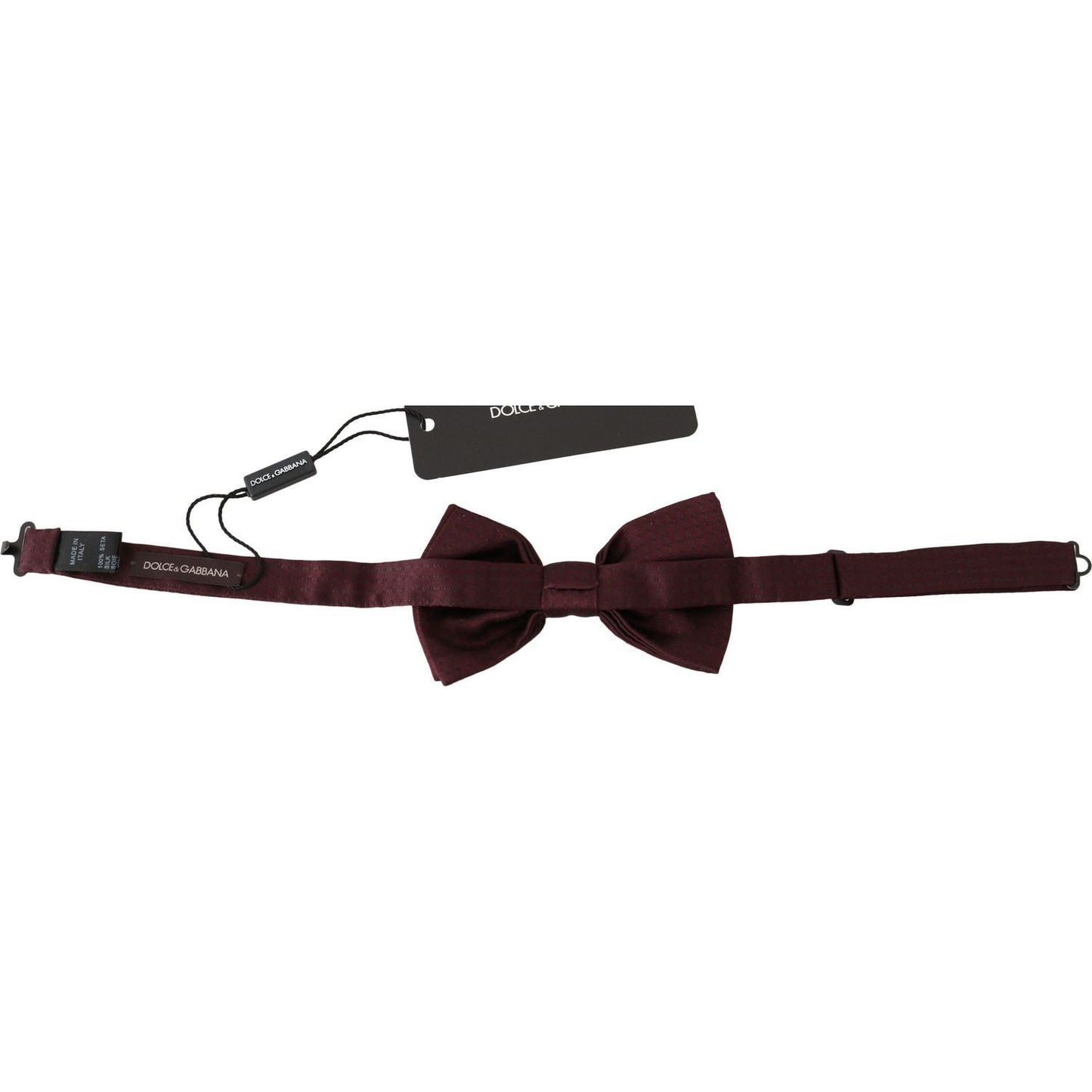 Dolce & Gabbana | Silk Polka Dot Adjustable Neck Bow Tie Papillon | McRichard Designer Brands