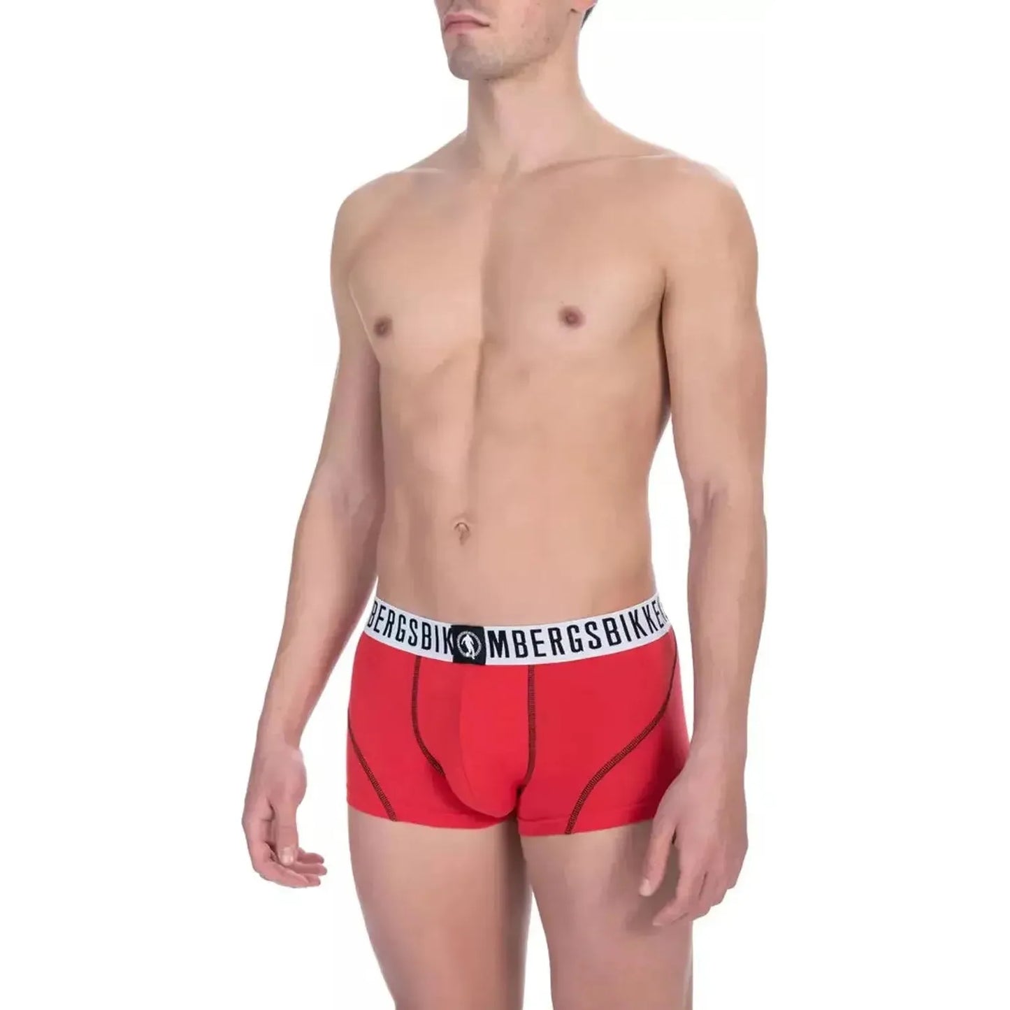 Bikkembergs | Red Cotton Underwear | McRichard Designer Brands