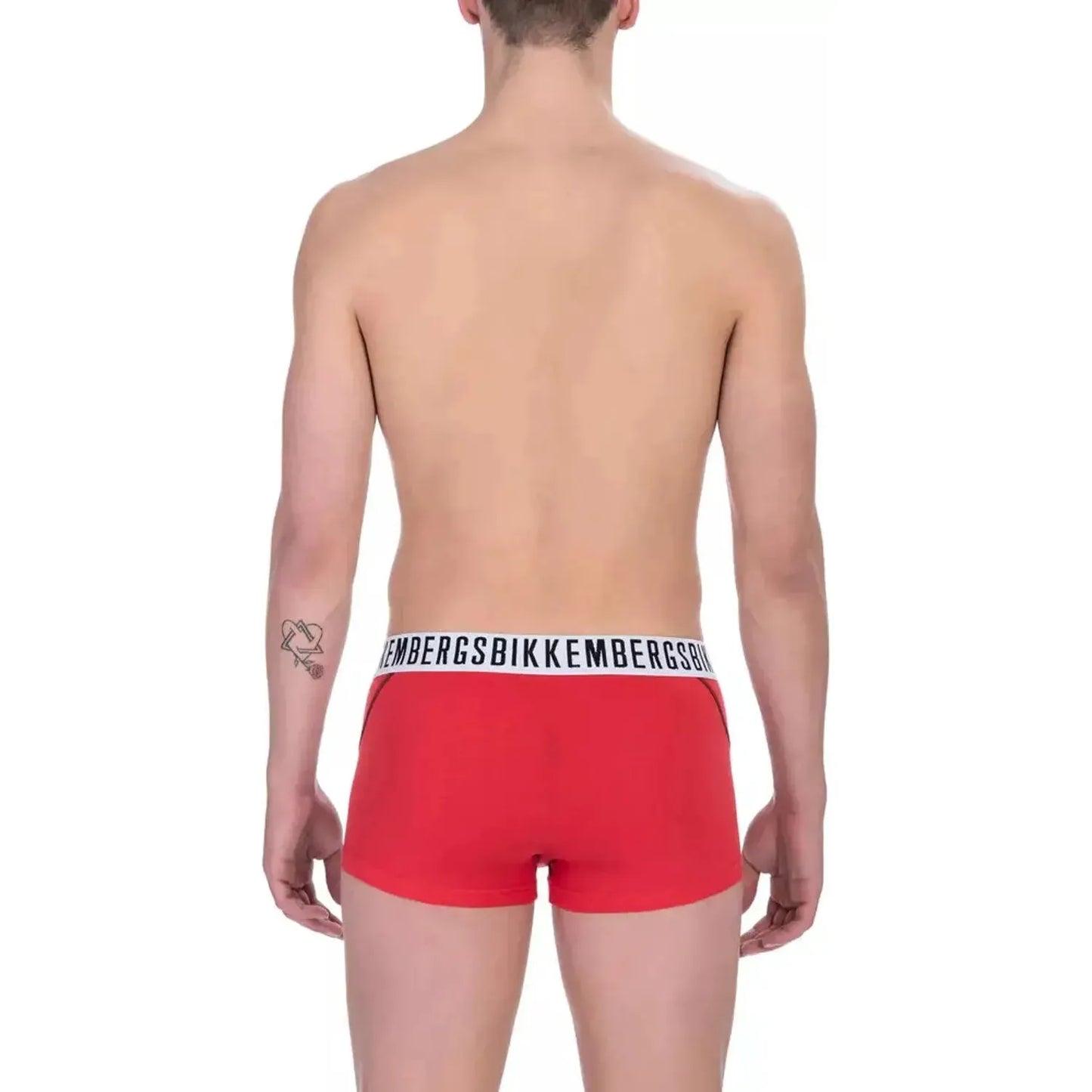 Bikkembergs | Red Cotton Underwear | McRichard Designer Brands