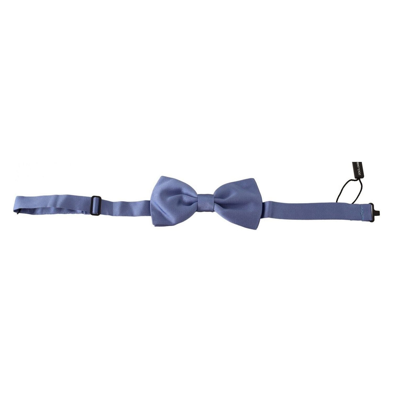 Dolce & Gabbana | Purple 100% Silk Adjustable Neck Papillon Bow Tie Necktie | McRichard Designer Brands