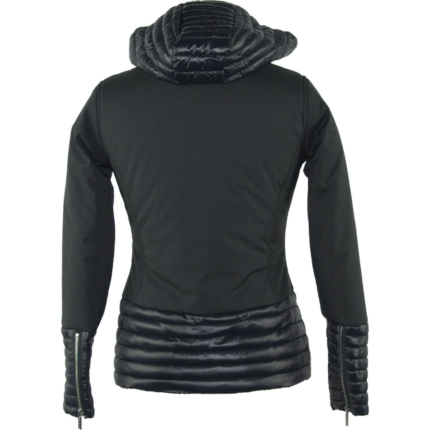 Maison Espin | Black Polyester Jackets & Coat WOMAN COATS & JACKETS | McRichard Designer Brands