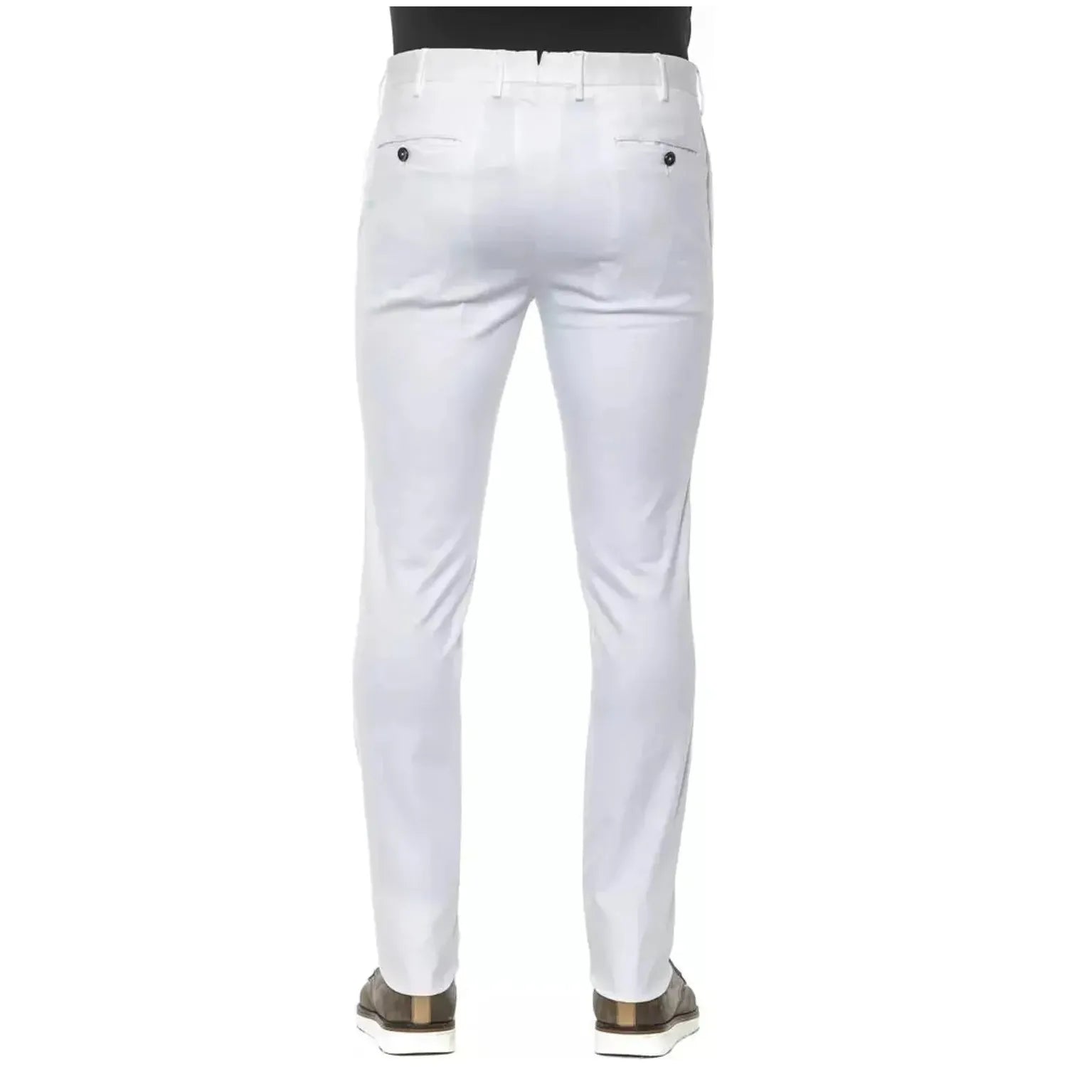 PT Torino | White Cotton Jeans & Pant | McRichard Designer Brands