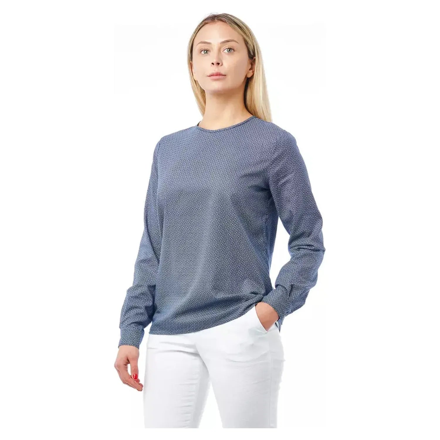 Bagutta | Blue Cotton Shirt | McRichard Designer Brands